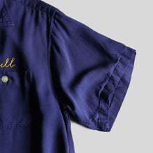 画像をギャラリービューアに読み込む, 1950's "BOWLRITE" RAYON BOWLING S/S SHIRT (SZ MEDIUM / GOOD CONDITION)
