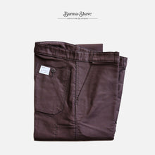 Load image into Gallery viewer, 1960&#39;s～ FRENCH BROWN MOLESKIN WORK TROUSER (SZ EU44 W34×L32 / DEADSTOCK)

