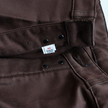 Load image into Gallery viewer, 1960&#39;s～ FRENCH BROWN MOLESKIN WORK TROUSER (SZ EU44 W34×L32 / DEADSTOCK)
