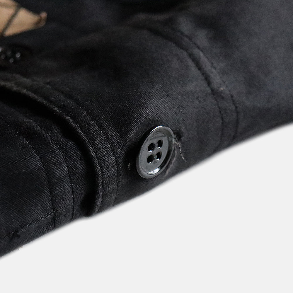 ジャケット・アウター SPECIAL 1930S BLACK MOLESKIN JACKET 30s Vintage Black Moleskin Jacket
