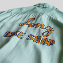 画像をギャラリービューアに読み込む, ～1960's "NAT NAST" BOWLING SHIRT (SZ X-LARGE / MINT GREEN / GOOD CONDITION)
