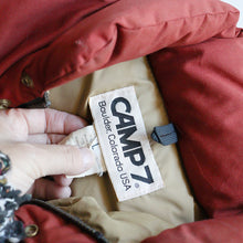 画像をギャラリービューアに読み込む, 1970&#39;s &quot;CAMP 7&quot; OUTDOOR PUFF JACKET (SZ LARGE / GOOD COLLOR)
