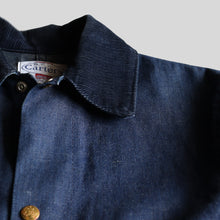 画像をギャラリービューアに読み込む, 1960's "CARTERS" DENIM COVERALL (SZ ABOUT 34-36 / MINT CONDITION)
