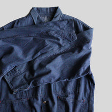 Load image into Gallery viewer, 1950's "WHITEFIELD" DENIM COVERALL (SZ ABOUT LARGE / GOOD CONDITION)
