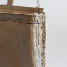 画像をギャラリービューアに読み込む, ～1950's CANVAS COAL BAG WITH STENCIL (SZ LARGE / GOOD CONDITION)
