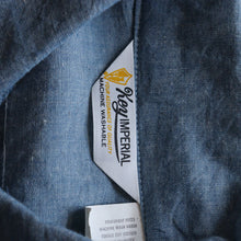 Load image into Gallery viewer, 1970's "KEY IMPERIAL" COTTON CHAMBRAY SHIRT (SZ ABOUT XL / DEADSTOCK)
