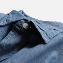 画像をギャラリービューアに読み込む, 1950&#39;s &quot;BIG MAC&quot; BLUE CHAMBRAY WORK SHIRT (SZ LARGE / VERY GOOD CONDITION)
