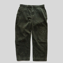 Load image into Gallery viewer, "RALPH LAUREN" CORDUROY SLACKS (SZ W33×L30 / AROUND 1990's / GOOD CONDITION)
