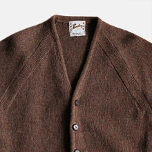 Load image into Gallery viewer, 1970&#39;s &quot;BARCLAY&quot; SHETLAND WOOL CARDIGAN (SZ MEDIUM / MINT CONDITION)
