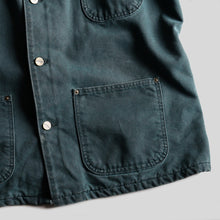 画像をギャラリービューアに読み込む, "CARHARTT" MICHIGAN CHORE COAT (SZ LARGE / GREEN DUCK)
