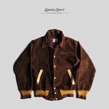 画像をギャラリービューアに読み込む, 1960's "FORDHAM FELT WORKS" ATHLETIC  CORDUROY JACKET (SZ LARGE / GOOD CONDITION)

