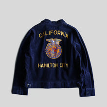 画像をギャラリービューアに読み込む, 1970&#39;s～ &quot;F.F.A&quot; FARMERS CORDUROY JACKET (SZ 46 BIG SIZE / CALIFORNIA STITCH / GOOD CONDITION)
