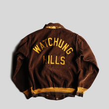 画像をギャラリービューアに読み込む, 1960's "FORDHAM FELT WORKS" ATHLETIC  CORDUROY JACKET (SZ LARGE / GOOD CONDITION)
