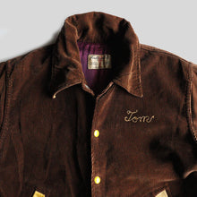 画像をギャラリービューアに読み込む, 1960's "FORDHAM FELT WORKS" ATHLETIC  CORDUROY JACKET (SZ LARGE / GOOD CONDITION)
