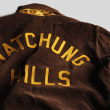 画像をギャラリービューアに読み込む, 1960's "FORDHAM FELT WORKS" ATHLETIC  CORDUROY JACKET (SZ LARGE / GOOD CONDITION)
