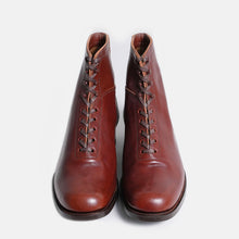 Load image into Gallery viewer, &quot;CLINCH&quot; MILNE BOOTS (BROWN HORSEHIDE / SZ CL10.US9.27cm)
