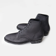 Load image into Gallery viewer, &quot;CLINCH BOOTS&quot; YEAGER BOOTS (ROUGOUT COWHIDE / BLACK)
