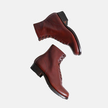 Load image into Gallery viewer, &quot;CLINCH&quot; MILNE BOOTS (BROWN HORSEHIDE / SZ CL10.US9.27cm)
