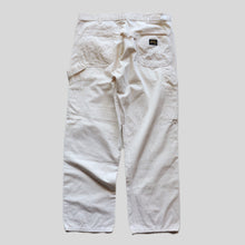 画像をギャラリービューアに読み込む, ”STANRAY" DOUBLE KNEE COTTON CARPAINTER PANTS (SZ W38×L32 / ECRU / AROUND 1980's)
