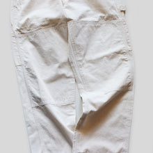 画像をギャラリービューアに読み込む, ”STANRAY" DOUBLE KNEE COTTON CARPAINTER PANTS (SZ W38×L32 / ECRU / AROUND 1980's)
