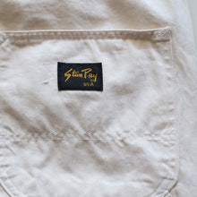 画像をギャラリービューアに読み込む, ”STANRAY" DOUBLE KNEE COTTON CARPAINTER PANTS (SZ W38×L32 / ECRU / AROUND 1980's)
