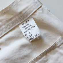 画像をギャラリービューアに読み込む, ”STANRAY" DOUBLE KNEE COTTON CARPAINTER PANTS (SZ W38×L32 / ECRU / AROUND 1980's)
