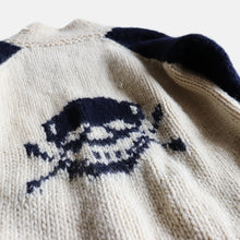 Load image into Gallery viewer, 1970&#39;s &quot;SKUL AND BONES&quot;  COWICHAN SWEATER (VERY GOOD CONDITION)
