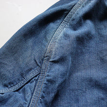 Load image into Gallery viewer, 1940&#39;s～ &quot;ELK BRAND&quot; DENIM COVERALL (SZ ABOUT38 / GOOD FADE)
