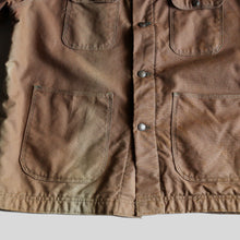 画像をギャラリービューアに読み込む, 1960's BROWN DUCK BLANKET COVERALL (SZ ABOUT 40 / GOOD FADE)
