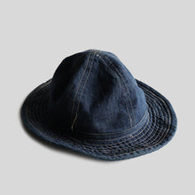 画像をギャラリービューアに読み込む, WW2 "U.S.ARMY" DENIM DAISY MAE HAT (SZ 58cm / COOL STENCIL)
