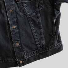 画像をギャラリービューアに読み込む, 1990's "LEVI'S" 70507-4159 DENIM TRACKER (SZ LARGE / GOOD CONDITION)
