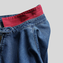 画像をギャラリービューアに読み込む, 1980's "RALPH LAUREN" DENIM SWING TOP (SZ LARGE / MADE IN USA / GOOD CONDITION)
