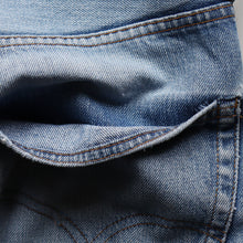 画像をギャラリービューアに読み込む, 1970's "LEVI'S" 505 DENIM PANTS (SZ W32×L31.5 / BEAUTIFUL WHIRLPOOL REPAIR"
