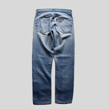 画像をギャラリービューアに読み込む, 1970's "LEVI'S" 505 DENIM PANTS (SZ W32×L31.5 / BEAUTIFUL WHIRLPOOL REPAIR"
