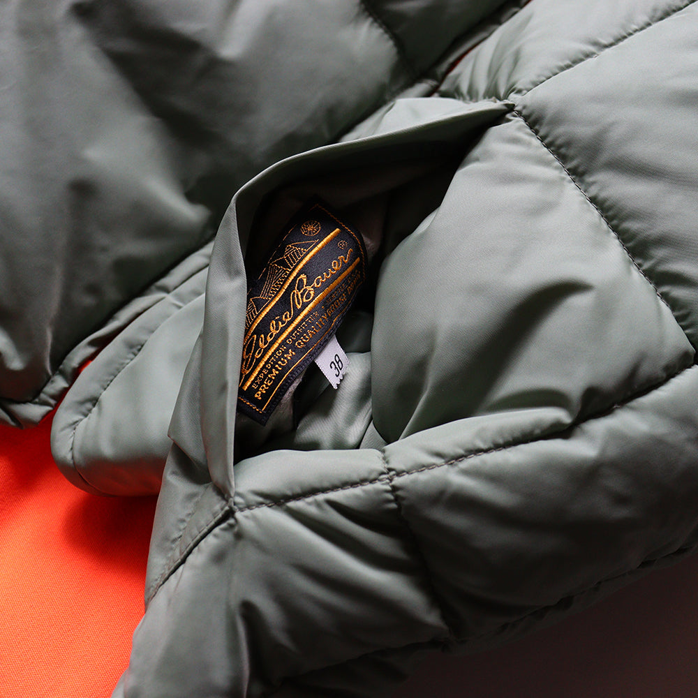 eddie bauer リバーシブルベスト POST JUNK / 90's EDDIE BAUER Reversible Goose Down Vest [M]