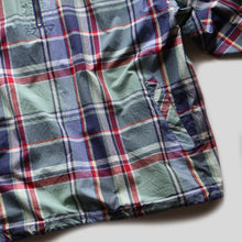 画像をギャラリービューアに読み込む, "EDDIE BAUER" MADRAS HOODED ANORAK (SZ LARGE / GOOD CONDITION / AROUND 1990's)
