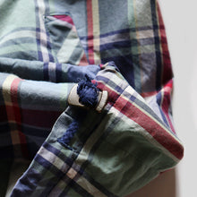 画像をギャラリービューアに読み込む, "EDDIE BAUER" MADRAS HOODED ANORAK (SZ LARGE / GOOD CONDITION / AROUND 1990's)
