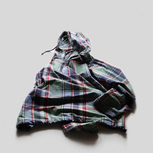 画像をギャラリービューアに読み込む, "EDDIE BAUER" MADRAS HOODED ANORAK (SZ LARGE / GOOD CONDITION / AROUND 1990's)
