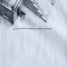 Load image into Gallery viewer, "W.C.ESCHER" ART COTTON T-SHIRT (SZ LARGE / AROUND 1990's / GOOD CONDITION)
