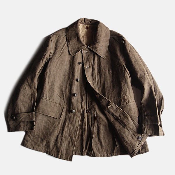 ～1930's FRENCH ARMY M-35 LINEN JACKET (MEDIUM) MINT CODITION