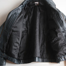 画像をギャラリービューアに読み込む, VINTAGE FRENCH AIR FORCE LEATHER JACKET (MEDIUM) MINT CONDITION
