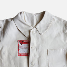 Load image into Gallery viewer, 1950&#39;s FRENCH WORK JACKET (SZ LARGE / ECRU / DEADSTOCK)

