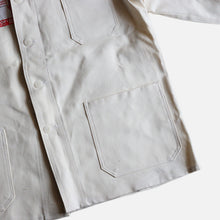 Load image into Gallery viewer, 1950&#39;s FRENCH WORK JACKET (SZ LARGE / ECRU / DEADSTOCK)
