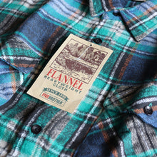Load image into Gallery viewer, 1990's "FIVE BROTHER" HEAVY COTTON FLANNEL SHIRT (SZ LARGE / DEADSTOCK)
