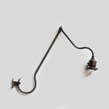 Load image into Gallery viewer, ANTIQUE "FARIES" NO.3 BRASS WALL LAMP

