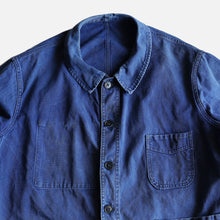Load image into Gallery viewer, 1960&#39;s &quot;ADOLPH LAFONT&quot; COTTON TWILL WORK JACKET (BIG SIZE / V-POCKET)
