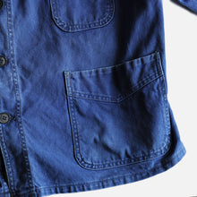 Load image into Gallery viewer, 1960&#39;s &quot;ADOLPH LAFONT&quot; COTTON TWILL WORK JACKET (BIG SIZE / V-POCKET)
