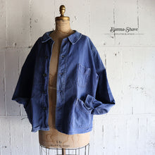 Load image into Gallery viewer, 1960&#39;s &quot;ADOLPH LAFONT&quot; COTTON TWILL WORK JACKET (BIG SIZE / V-POCKET)
