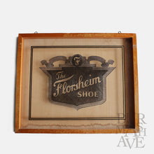 Load image into Gallery viewer, &quot;FLORSHEIM&quot; ADVERTISING DISPLAY BANNER (AROUND 1950&#39;s)
