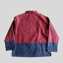画像をギャラリービューアに読み込む, 1980&#39;s FRENCH FISHERMAN SMOCK (SZ ABOUT XL / TWO TONE)
